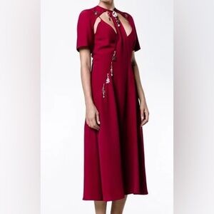 Christopher Kane Runway Charm Embellished Dress size 46